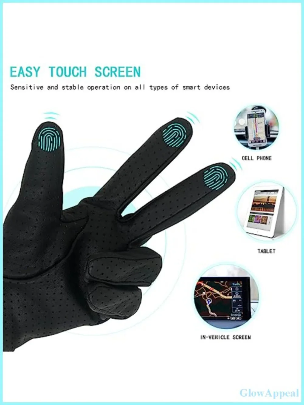 Women's Full Mesh Leather Driving Gloves Unlined - Soft Thin Italian Lambskin